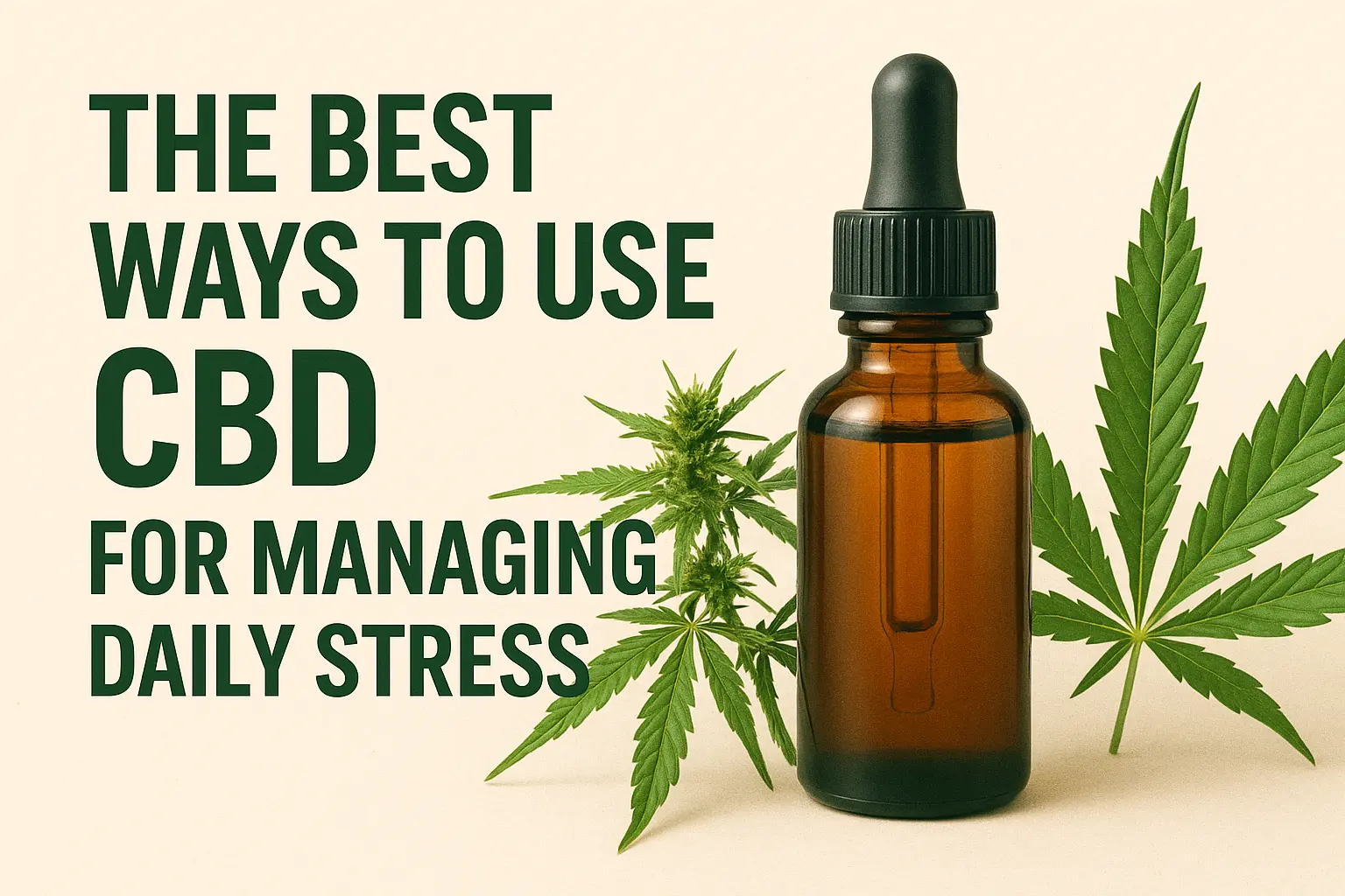 The Best Ways to Use CBD for Managing Daily Stress