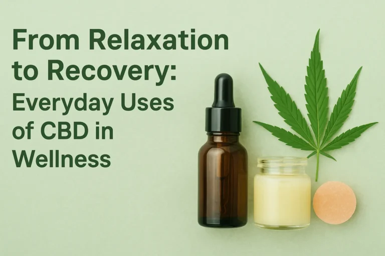 From Relaxation to Recovery: Everyday Uses of CBD in Wellness