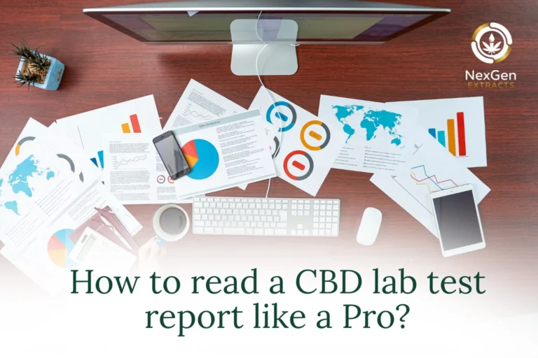How to read a CBD lab test report like a Pro
