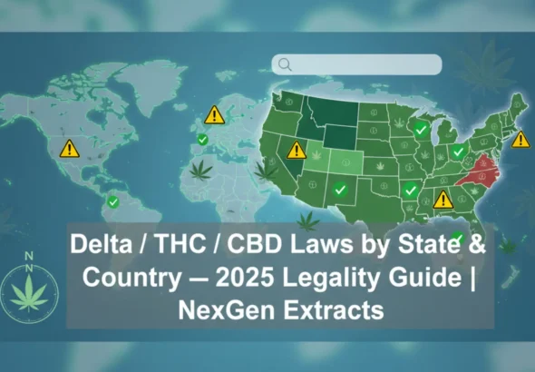Local Legality Guide: Delta / THC / CBD Laws by State (U.S.)