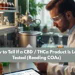 How to Tell If a CBD / THCa Product Is Lab-Tested (Reading COAs)