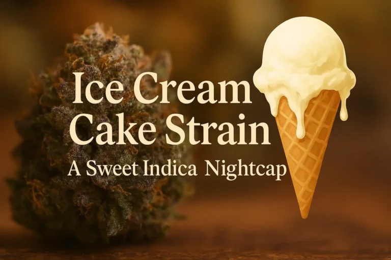 Ice Cream Cake Strain: A Sweet Indica Nightcap