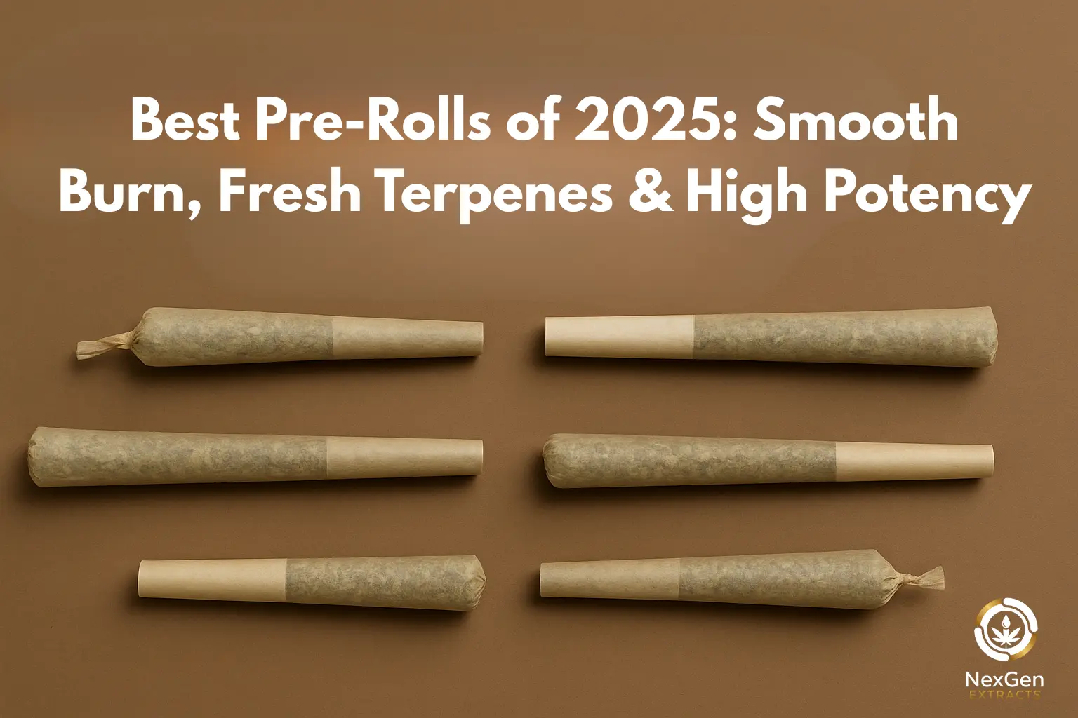 Best Pre-Rolls of 2025: Smooth Burn, Fresh Terpenes & High Potency