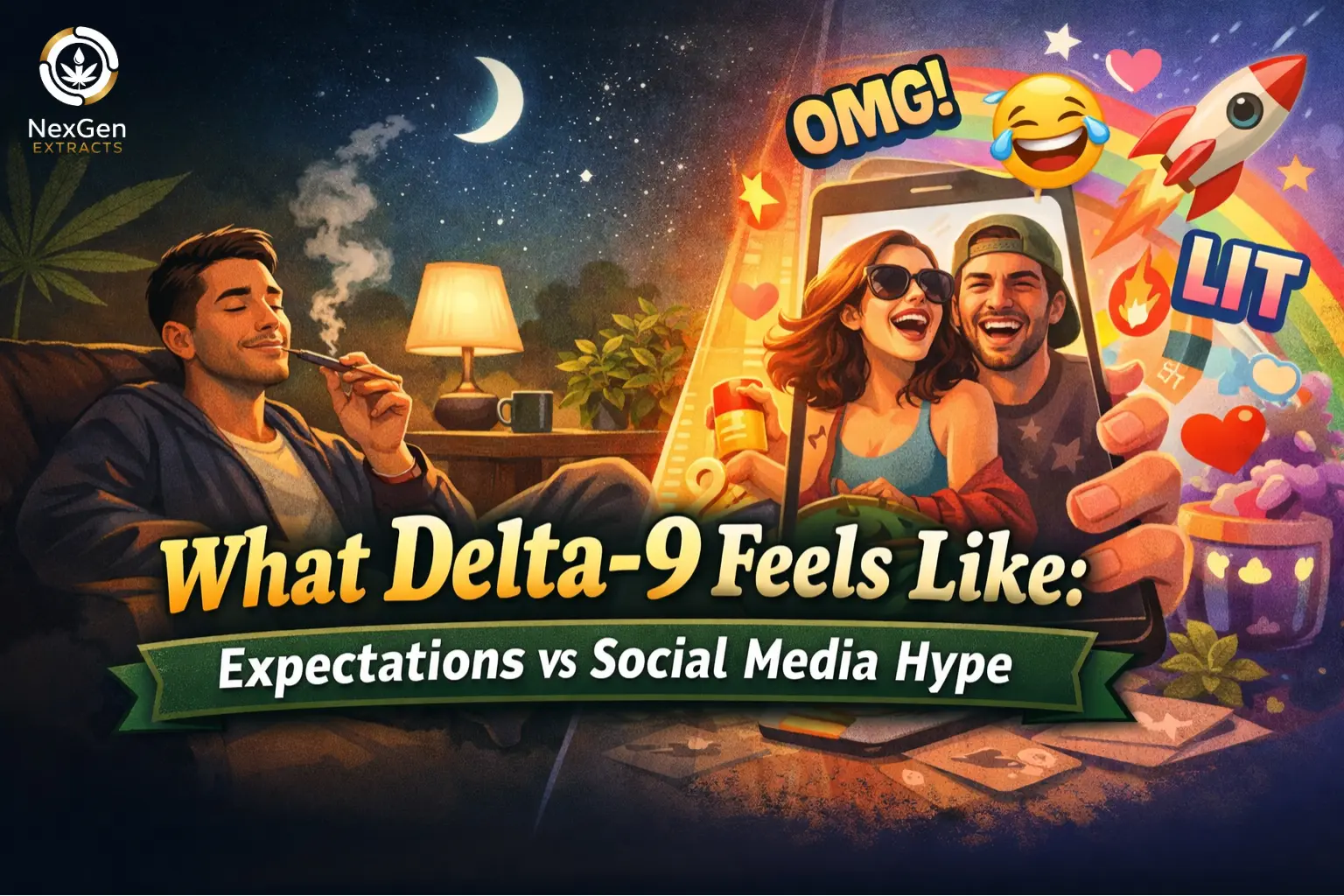 What Delta-9 Feels Like: Expectations vs Social Media Hype