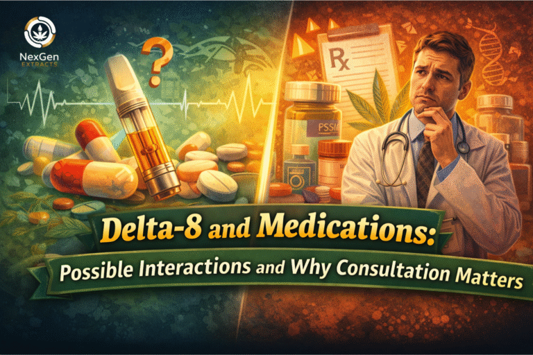 Delta-8 and Medications: Interactions, Risks & Safety Guide
