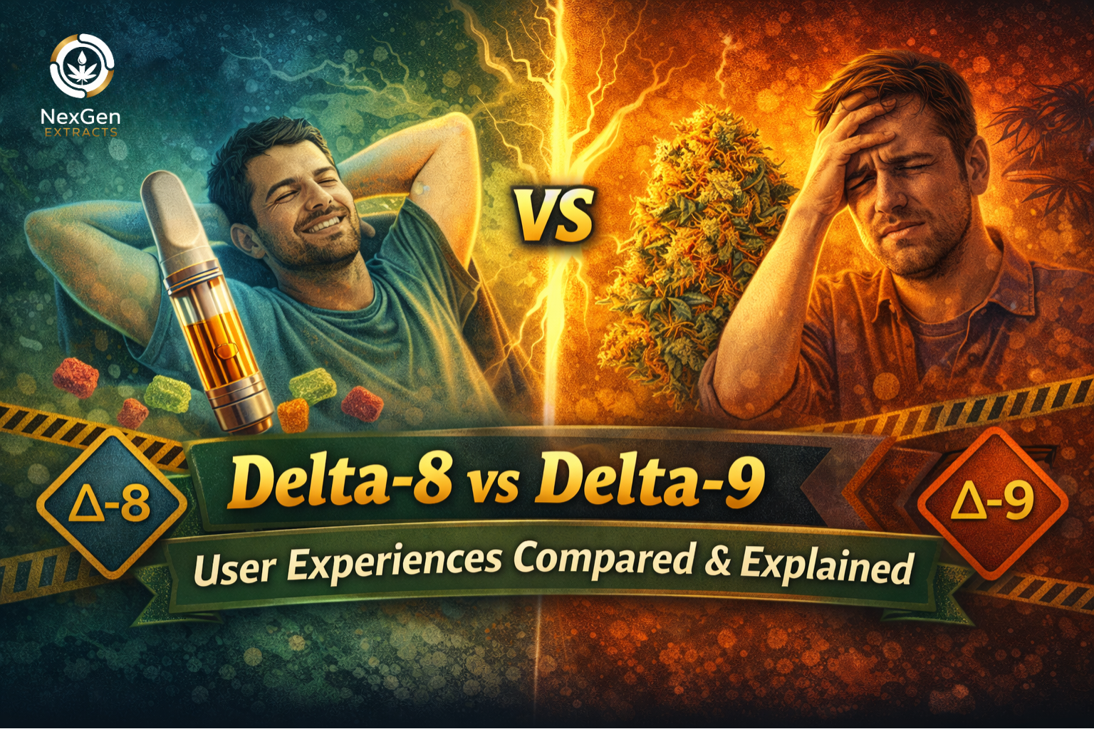 Delta-8 vs Delta-9: How They Really Feel & Key Differences