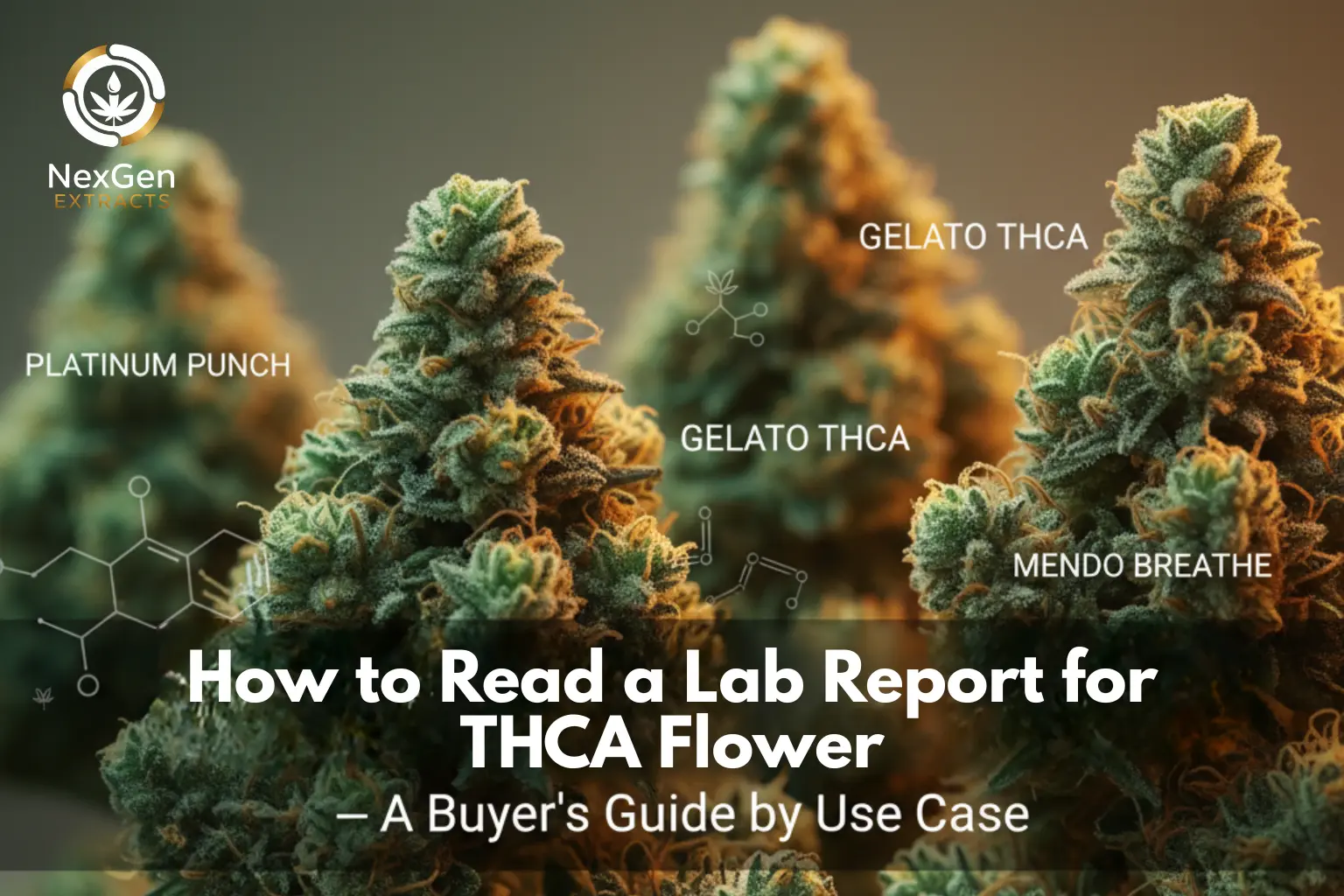 How to Read a Lab Report for THCA Flower