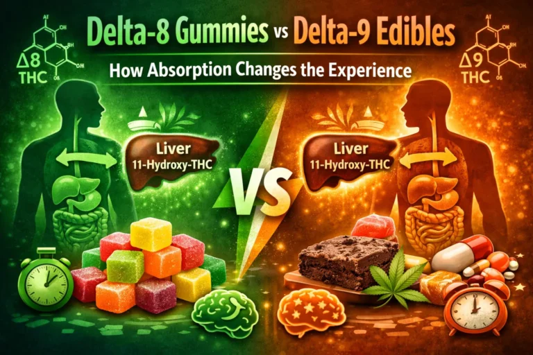 Delta-8 vs Delta-9 absorption