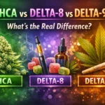 THCa vs Delta-8 vs Delta-9 key differences