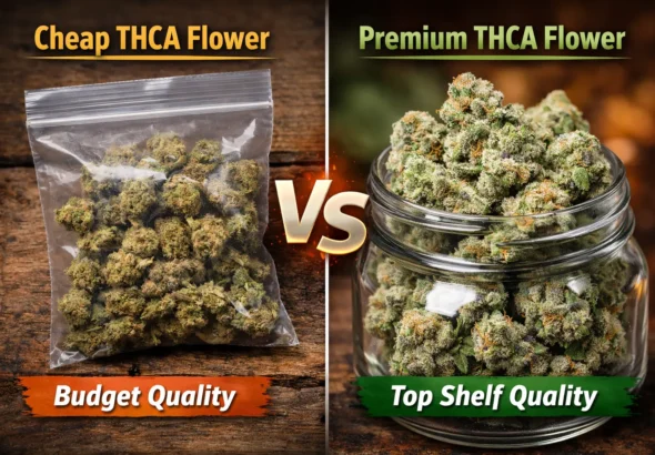Cheap THCA Flower vs Premium