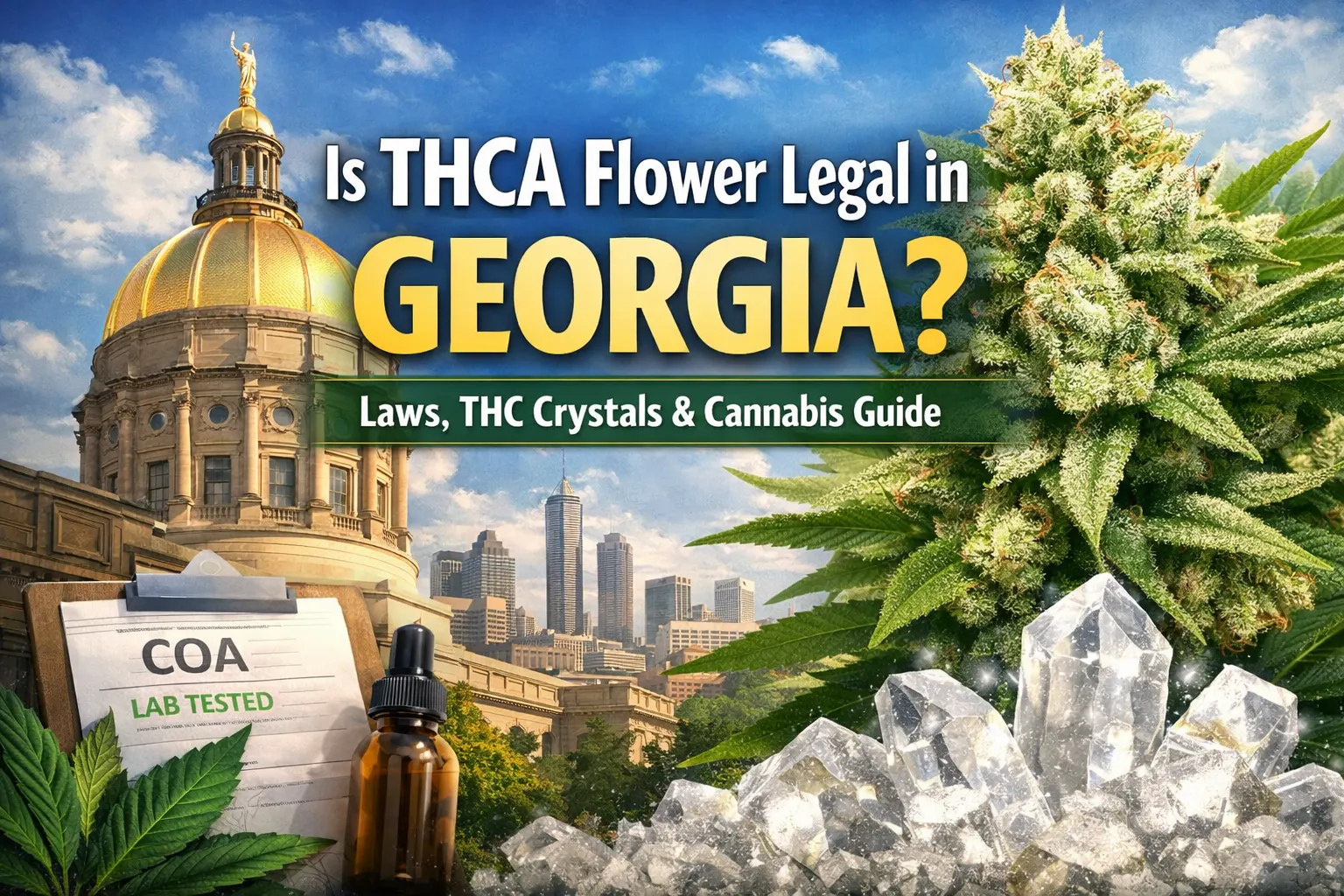 Is THCA Flower Legal in Georgia
