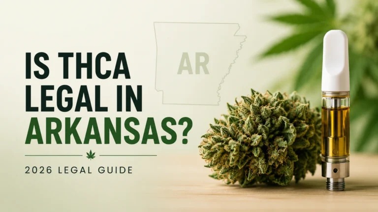 Is THCA legal in Arkansas