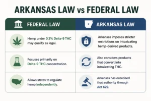 fedaral law vs arkasnas law