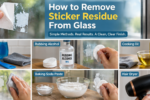 Removing sticker