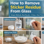 Removing sticker