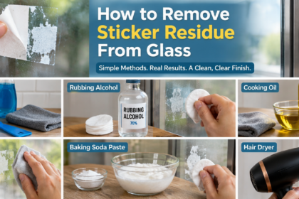 Removing sticker