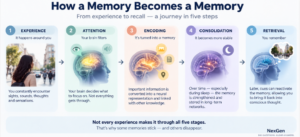 how a memory becomes a memory