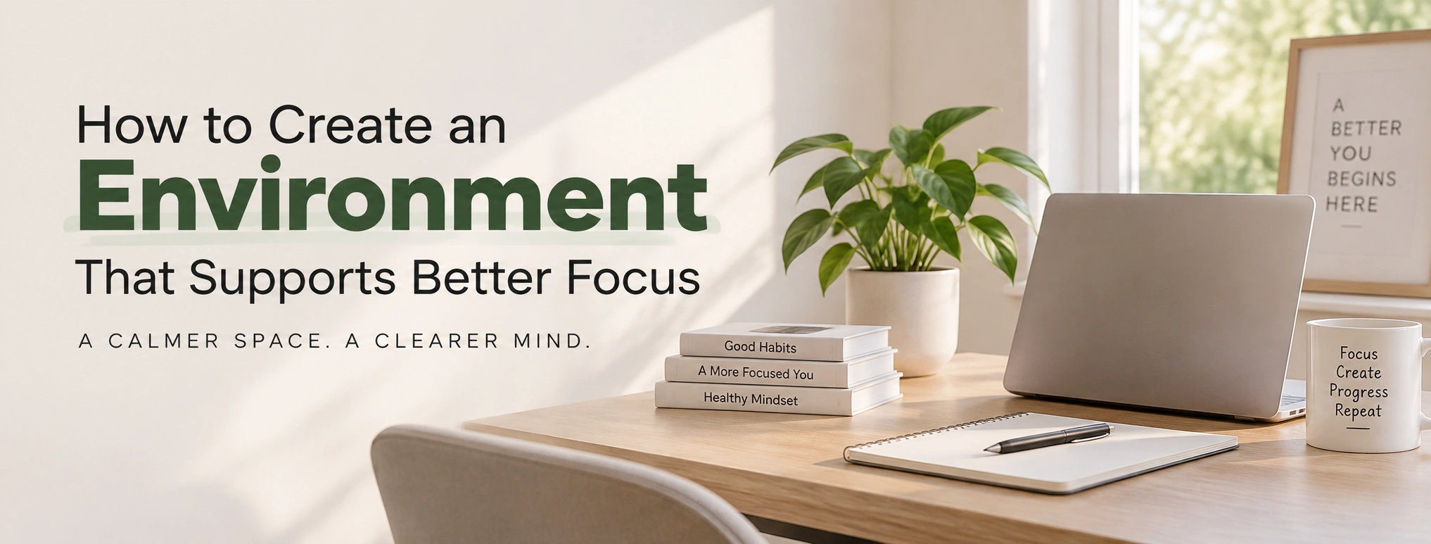 how to create a good environment around you