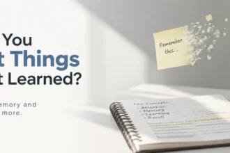 why do you forget things you just learned