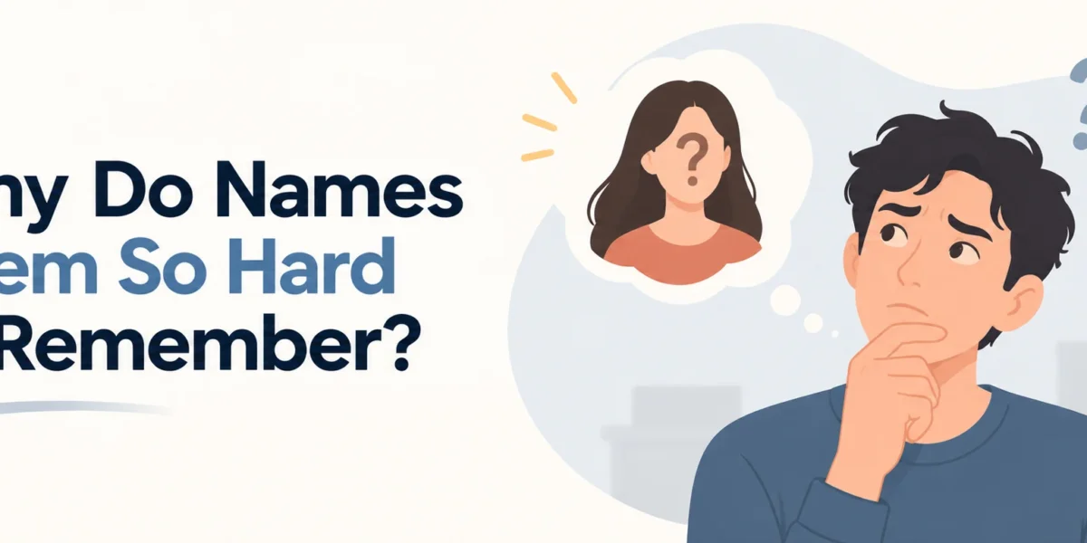 Why Do Names Seem So Hard to Remember_