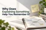 Why Explaining Strengthens Memory
