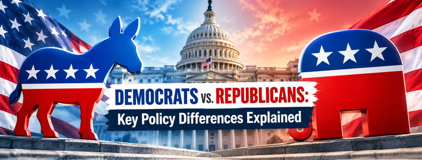 Democrats vs. Republicans: Key Policy Differences Explained